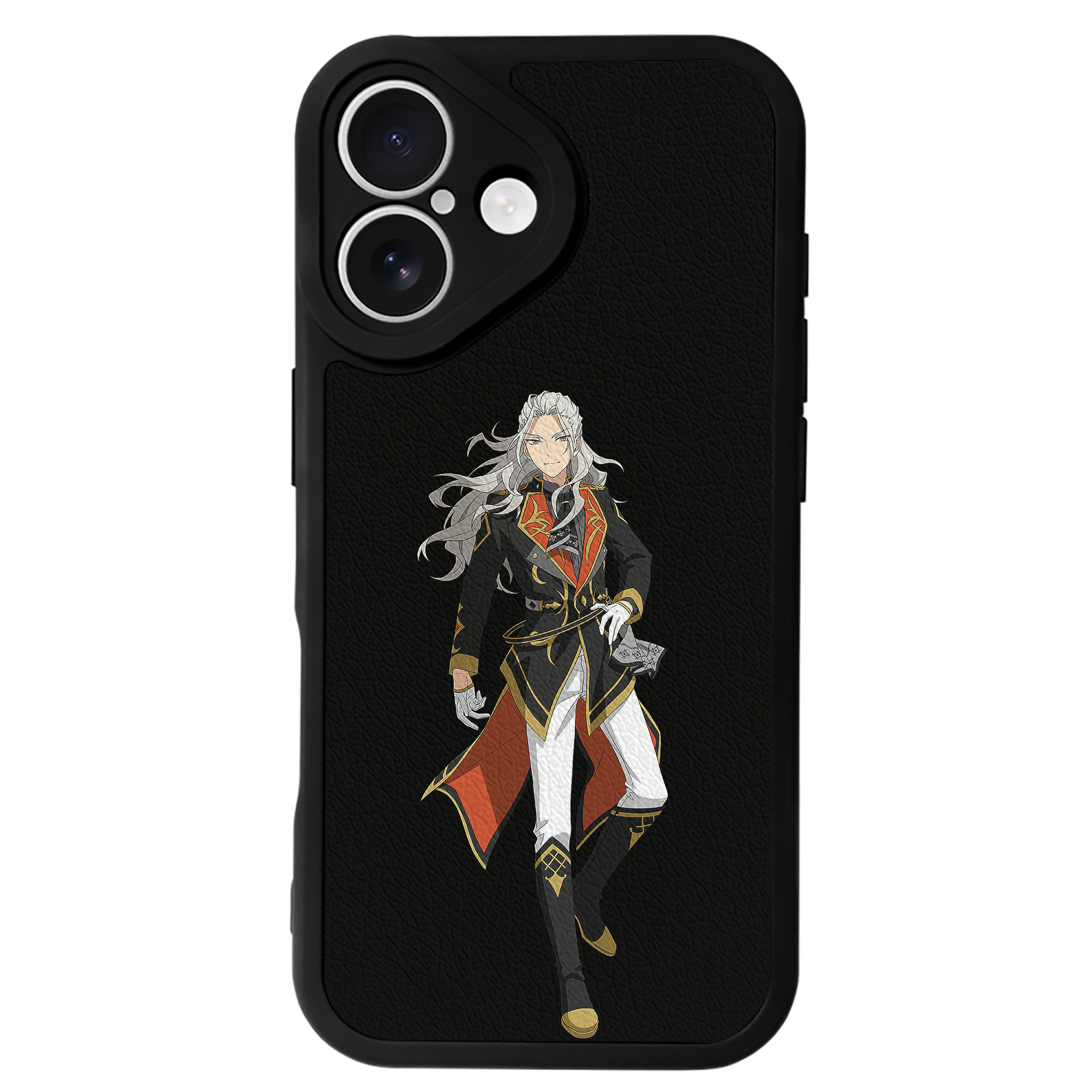 （画像用） あんさんぶるスターズ! Ensemble Stars 【iPhone 16シリーズ対応】シリコンスマホケース（レザー調） 材質：シリコン